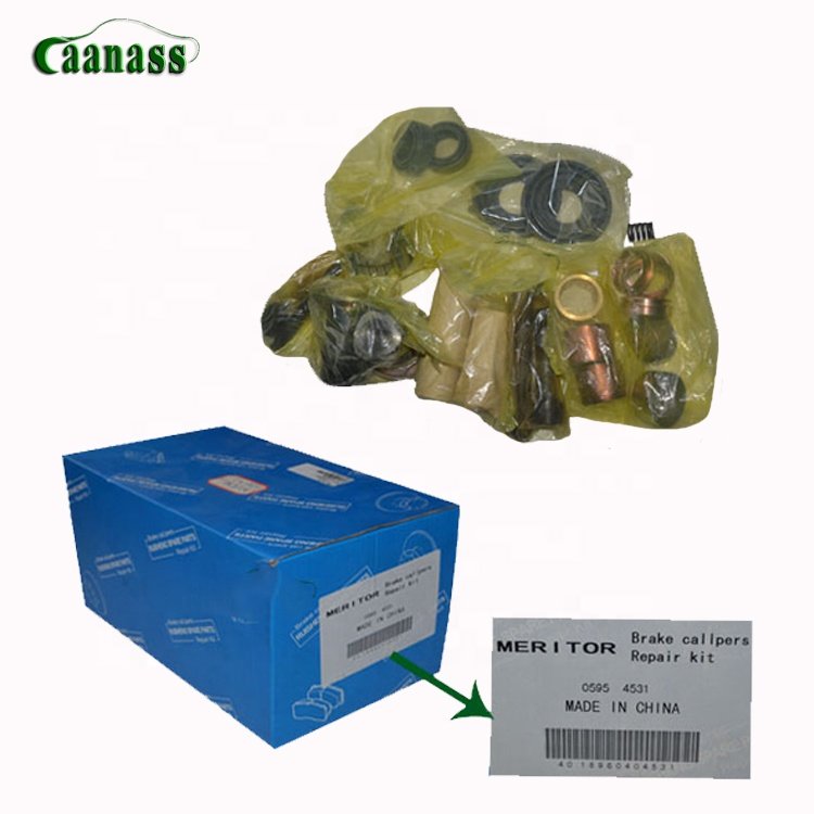Guangzhou Use for yutong Kinglong Ankai Bus Spare Parts Meritor Brake Caliper Repair Kits Chassis Factory